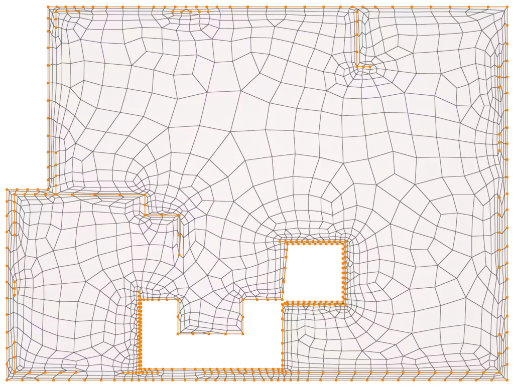CM2 QuadMesh® Aniso - Anisotropic Quad-Dominant Mesh (sample #1)
