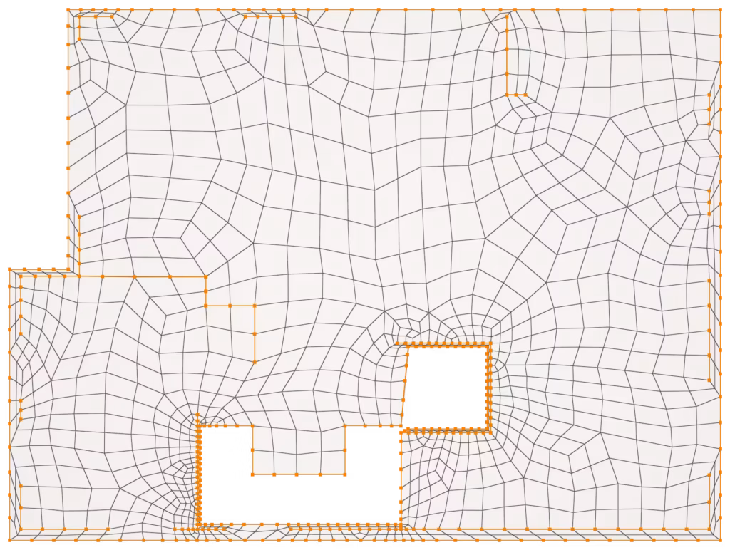 CM2 QuadMesh® Iso - Isotropic All-Quad Mesh (sample #1)