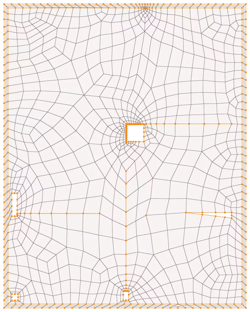 CM2 QuadMesh® Iso - Isotropic All-Quad Mesh (sample #2)