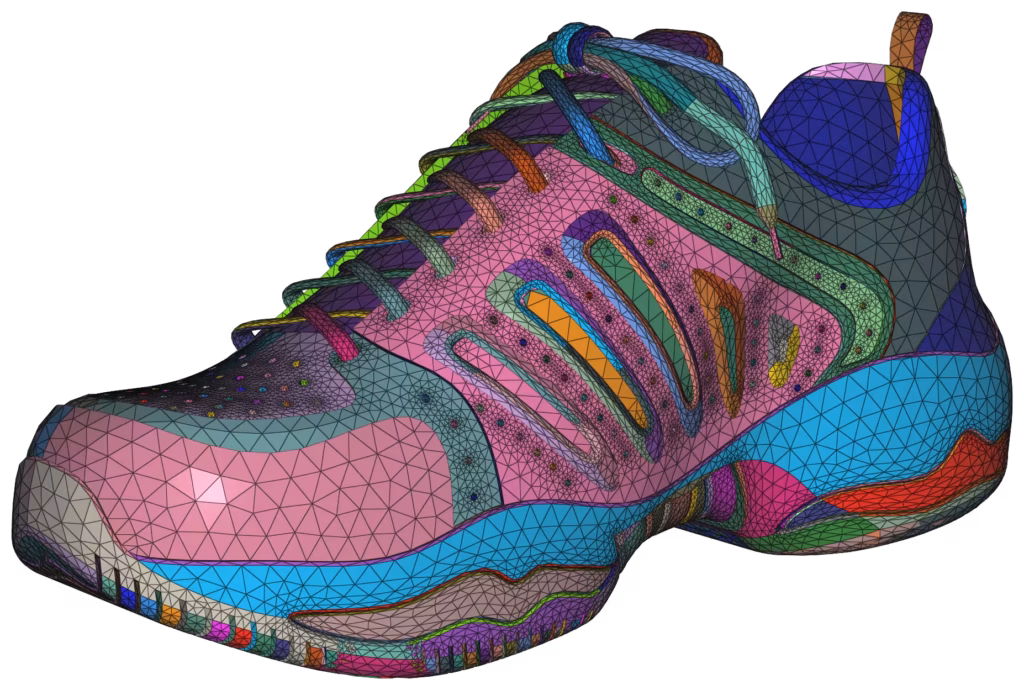 CM2 SurfMesh® T3 - Sport Shoe (surfaces colored)